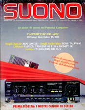 SUONO ANNO XX NUMERO 201 FEBBRAIO 1990 SONY – KLIPSCH – AKAI – LINN KABER