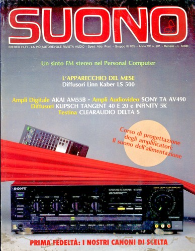 Suono anno numero 201 - suono,