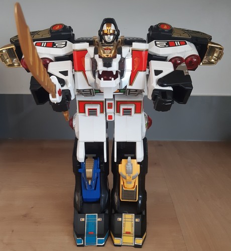 Mega tigerzord bianco bandai - tigerzord,