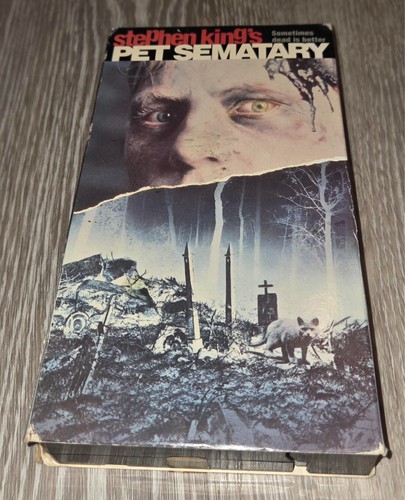 Stephen king horror vhs pet - stephen,