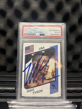 Mike Tyson PSA DNA Authentic