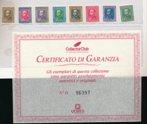 1931 italia colonie - italia, eritrea