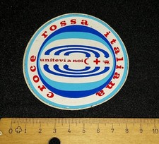 Croce Rossa Italiana Adesivo