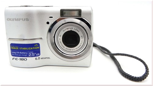 Silver olympus 180 - fe-180, mp