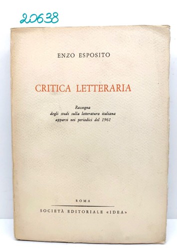 Enzo esposito critica - esposito,