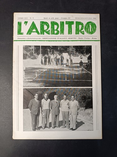 Rivista arbitro calcio - l'arbitro,
