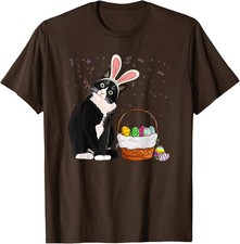 Easter Day Cat Bunny Ears Eggs