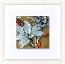 Quadro dipinto in rilievo