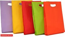 BORSA SHOPPER SACCHETTI DI CARTA BIANCA  COLORI ASSORTITI PER PESI LEGGERI.