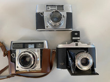 LOTTO 3 FOTOCAMERA ANALOGICA Agfa Selecta M - SUPER SILETTE - ISOLETTE VINTAGE