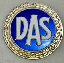 Auto Storiche Targa Stemma DAS Vintage 