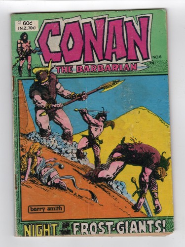 1972 marvel conan barbaro - marvel,