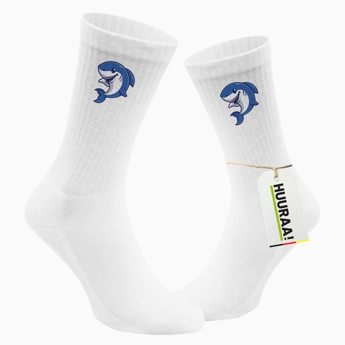 Calze unisex squalo - , fumetto