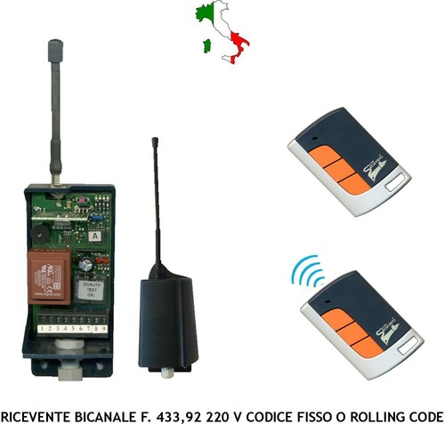 Ricevitore bicanale 220 v - ricevitore,