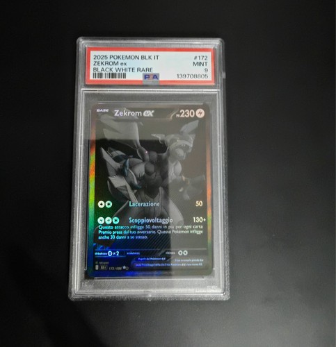Pokemon card zekrom 172 086 - zekrom, ex