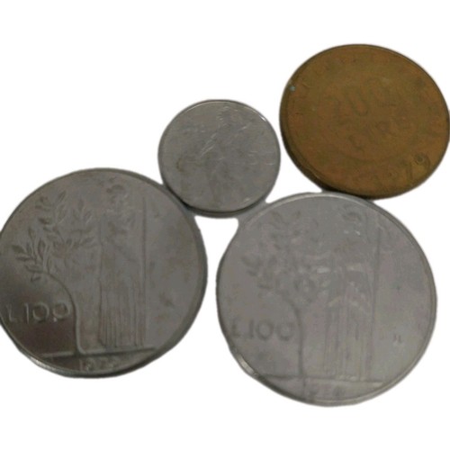 Stock monete lire pezzi - stock, 2