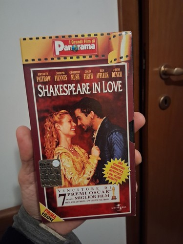 Vhs shakespeare love 1998 - in,