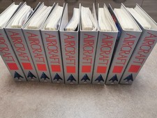 AIRCRAFT - STORIA DELL'AVIAZIONE DEAGOSTINI 9 RACCOGLITORI + 21 VIDEOCASSETTE