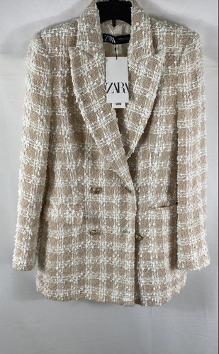 Blazer donna zara tweed - blazer,