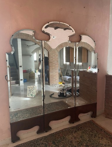 Trittico specchi vintage - trittico,