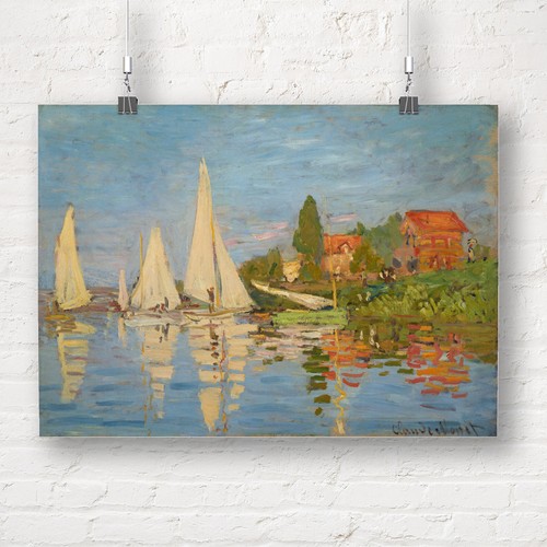 Claude monet regata in - claude, monet:
