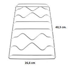 Griglia in acciaio 2 fuochi