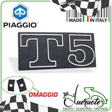 TARGHETTA T5 COFANO LATERALE