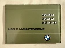 BMW 728 730 733i Use and