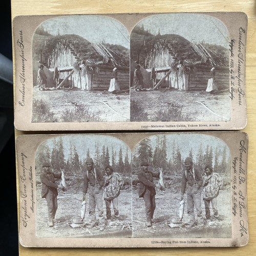 Alaska stereoview native - alaska,