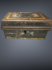 Antica scatola portasoldi in