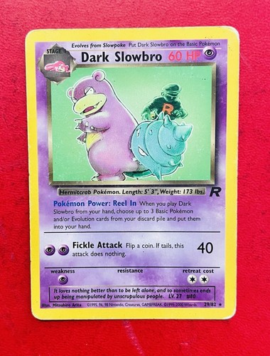 Lotto carte pokemon dark - carte,