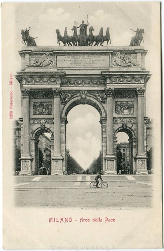 Primi anni 1900 milano arco - 1900,