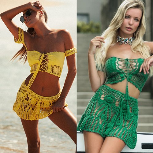 Bikini fatto mano - bikini,