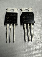 2pz TIC106M TIC106 M SCR 4A 600V IGT 8mA a 20mA TO220 TEXAS INSTRUMENTS comefoto
