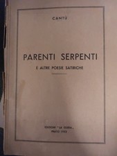 Cantu Parenti Serpenti E Altre