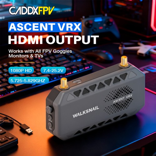 Caddxfpv ascent vrx hd - 5.8g,
