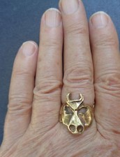 Anello toro oro - anello, 14k