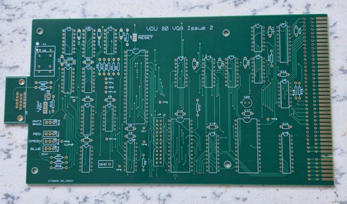 Scheda vga per z80 interak - scheda,