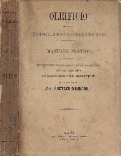 Oleificio ovvero esposizione - ovvero,