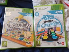 2 GIOCHI UDRAW - E SEI SUBITO ARTISTA E PICTIONARY XBOX360 OTTIMI ITA