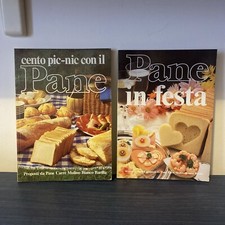 MULINO BIANCO - 2 LIBRI DI RICETTE CON IL PAN CARRE'