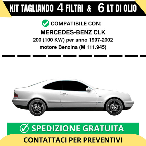 Tagliando per mercedes - per, mercedes-benz