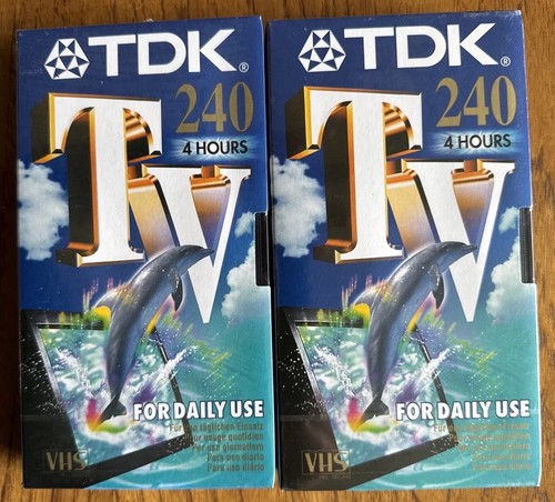 Tdk videocassette vhs - tdk, 2
