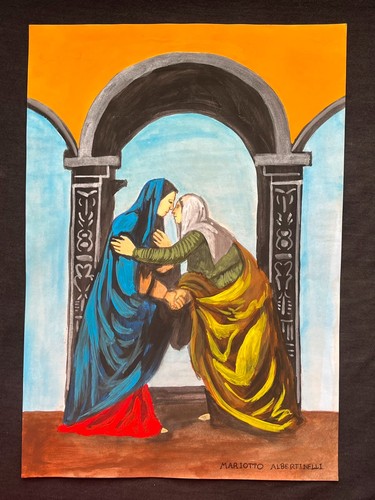 Mariotto albertinelli quadro - mariotto,