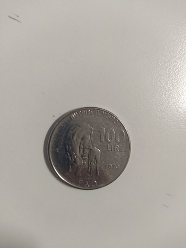 Moneta 100 lire - 100, fao