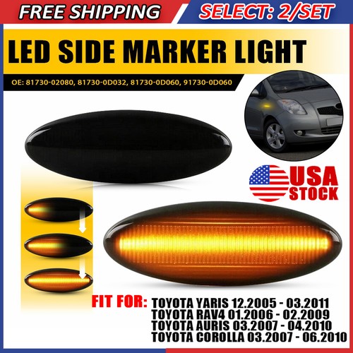 Led side marker lights - side, for