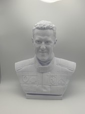 Busto 3d Michael schumacher f1