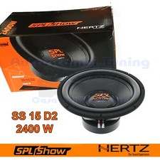 Hertz SS 15 D2 Sub Subwoofer 2400W 38 CM Linea SPL SHOW Doppia Bobina 2+2 Ω