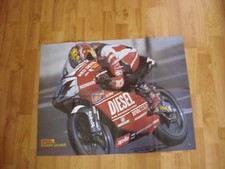 POSTER ANNO 2000 - ROBERTO LOCATELLI e MOTO APRILIA RS 125 GP