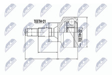 Kit giunti albero motore NTY